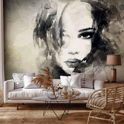 Fototapete - Mysterious Girl Artgeist