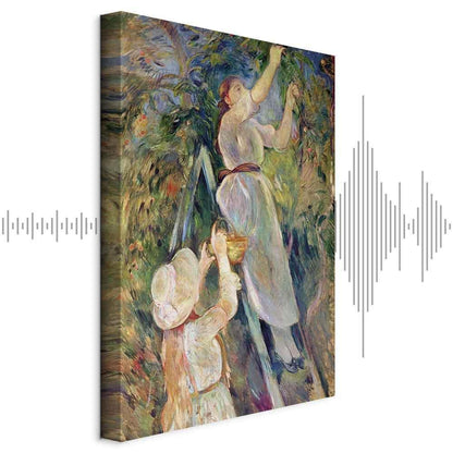 Leinwandbild - Berthe Morisot – The Cherry Picker
