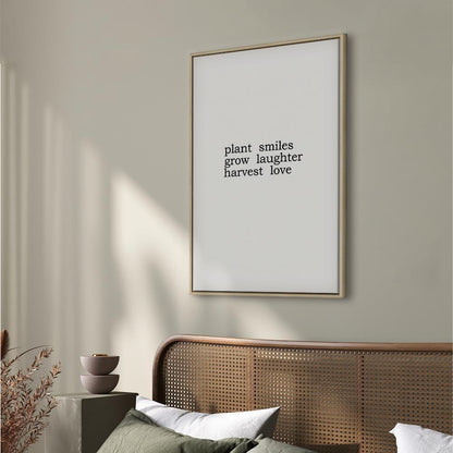 Leinwandbild - Harvest of Love (1 Part) Vertical