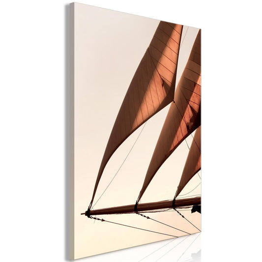 Leinwandbild - Sea Wind (1 Part) Vertical Artgeist