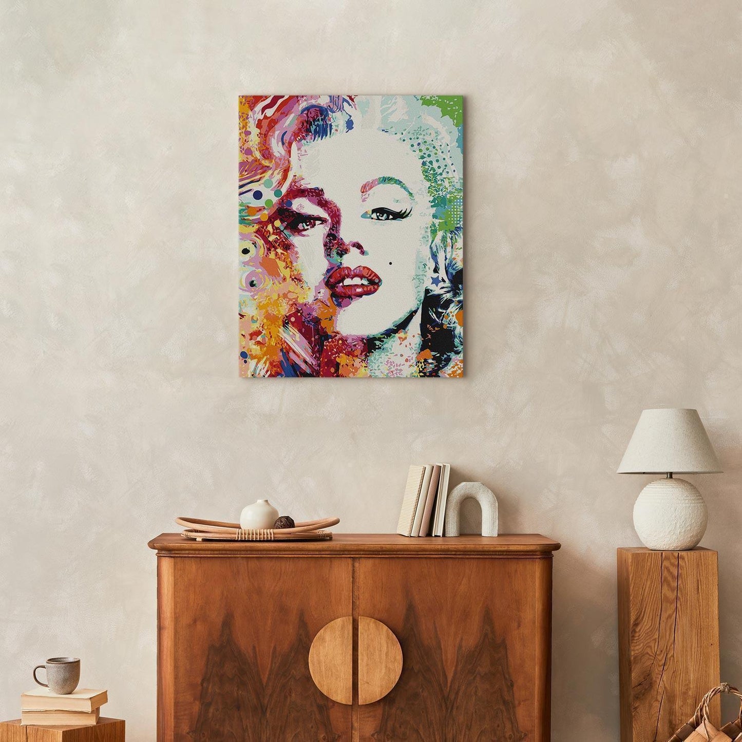 Malen nach Zahlen - Charming Marilyn