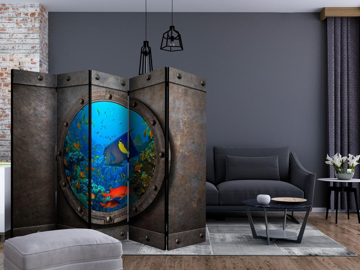 Paravent - Submarine Window II Artgeist