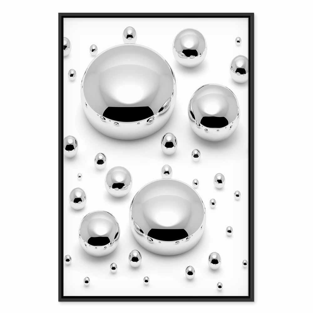 Leinwandbild - Enchanted in the Frost (1 Part) Vertical