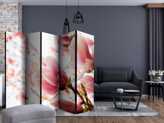 Paravent - Pink magnolia II Artgeist