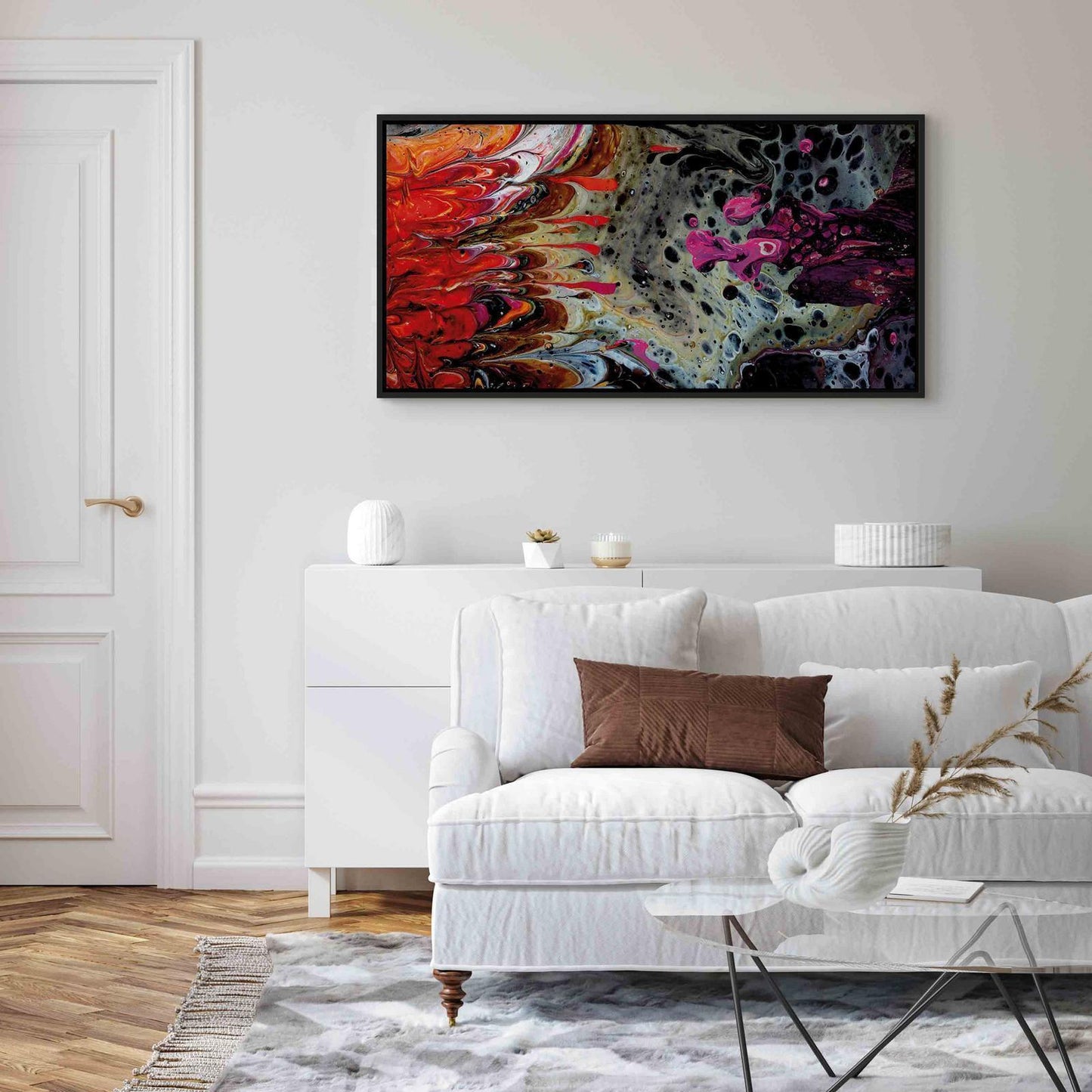 Leinwandbild - Paint Fusion (1 Part) Wide