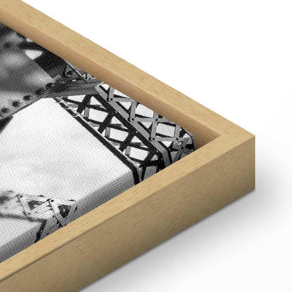 Leinwandbild - Bridge at Morning (1 Part) Vertical