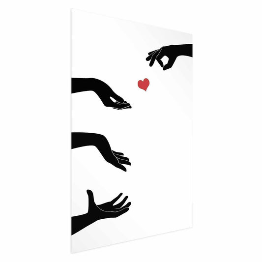 Poster Flick Switch – Pop-Art Design mit Retro-Charme