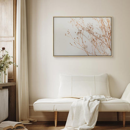 Leinwandbild - Minimalist Twig (1 Part) Wide