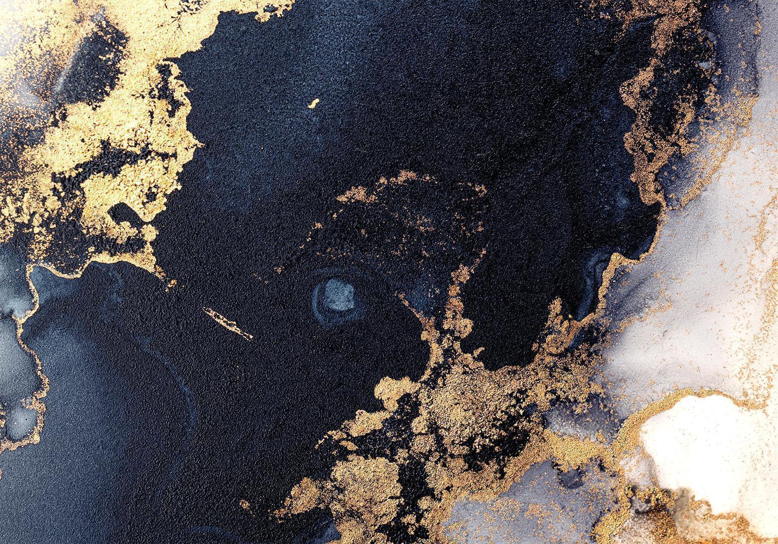 Fototapete - Marble and Garnet - Abstract Textured Pattern Inspired by a Starry Sky Artgeist