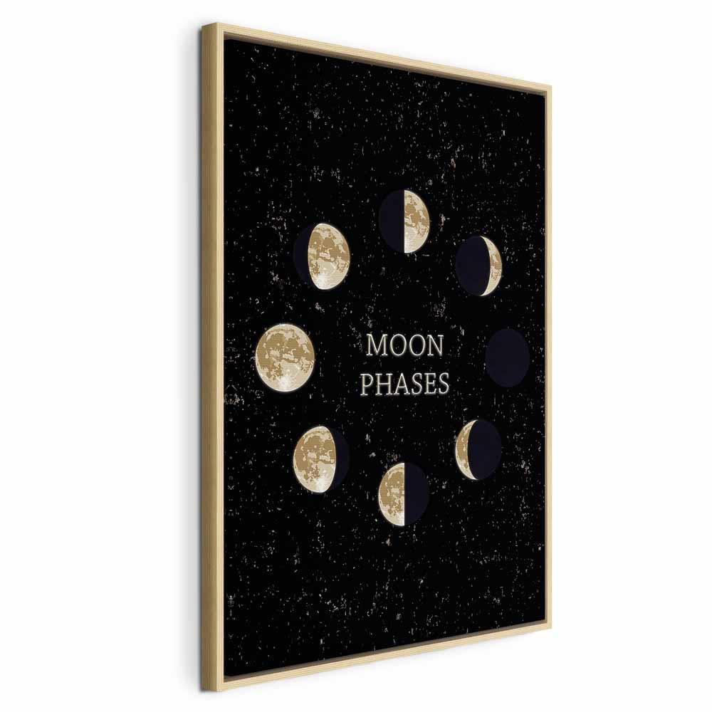 Leinwandbild - Lunar Cycle (1 Part) Vertical