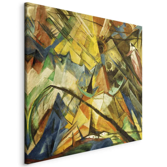 Leinwandbild - Tyrol (Franz Marc) Artgeist