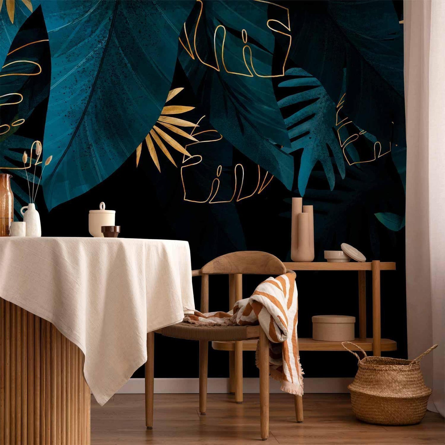 Fototapete - Leaves Composition - Second Variant