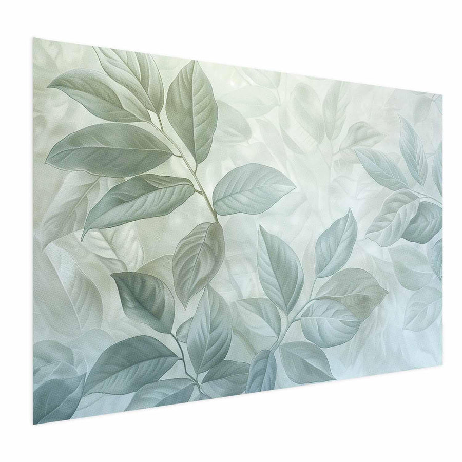 Poster - Mint Leaves - large botanical motif Artgeist