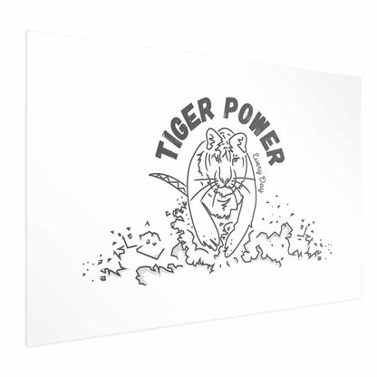 Poster - Tiger Power Artgeist