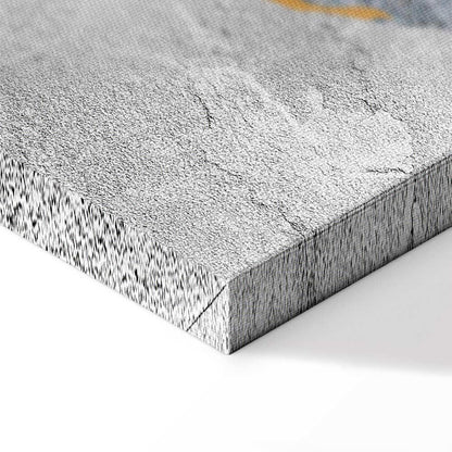 Leinwandbild - Night in the Mountains (1 Part) Wide