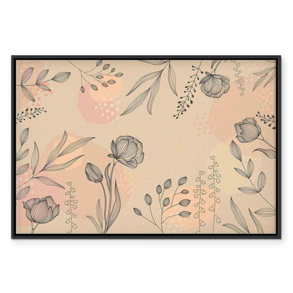 Leinwandbild - Warm colors of nature