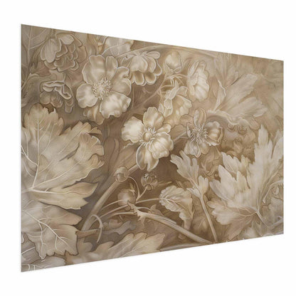 Poster - Ornamental Floral Carvings Artgeist