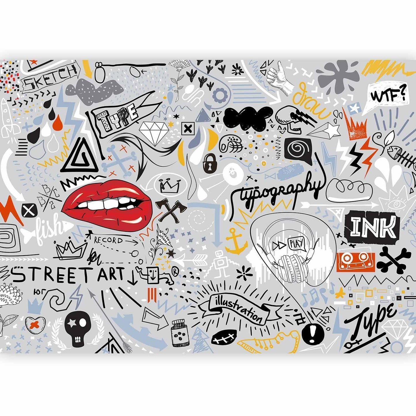 Fototapete - Stream of thought