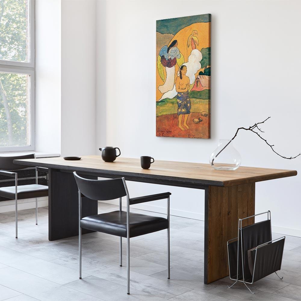 Leinwandbild - Paul Gauguin – Te faruru