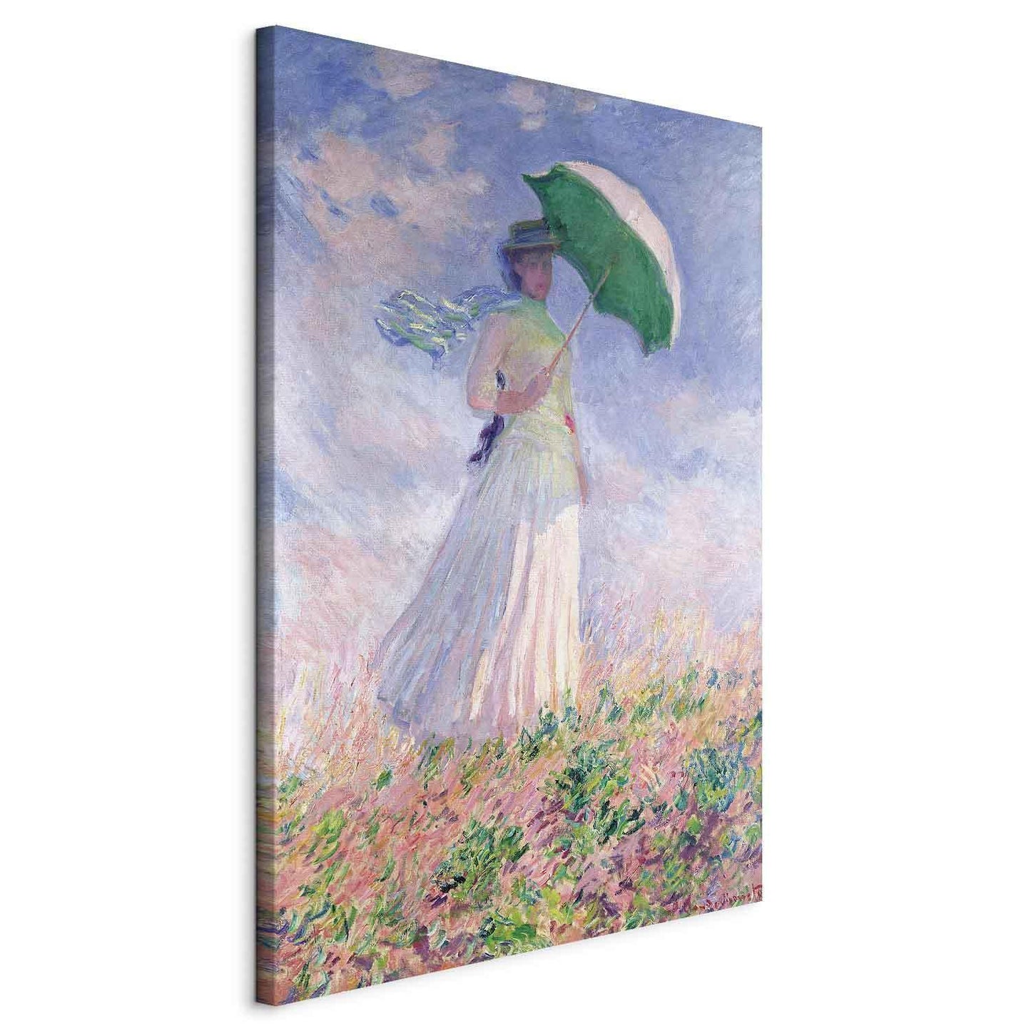 Wandbild XXL - Claude Monet – Woman with a Parasol, facing right