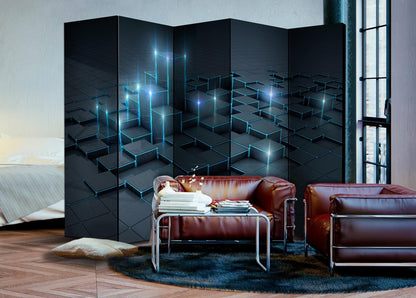 Paravent - Black City II Artgeist