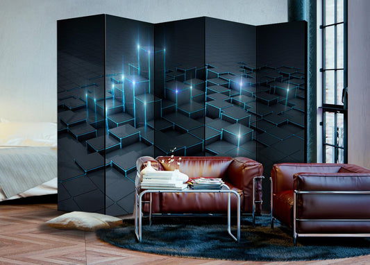 Paravent - Black City II Artgeist