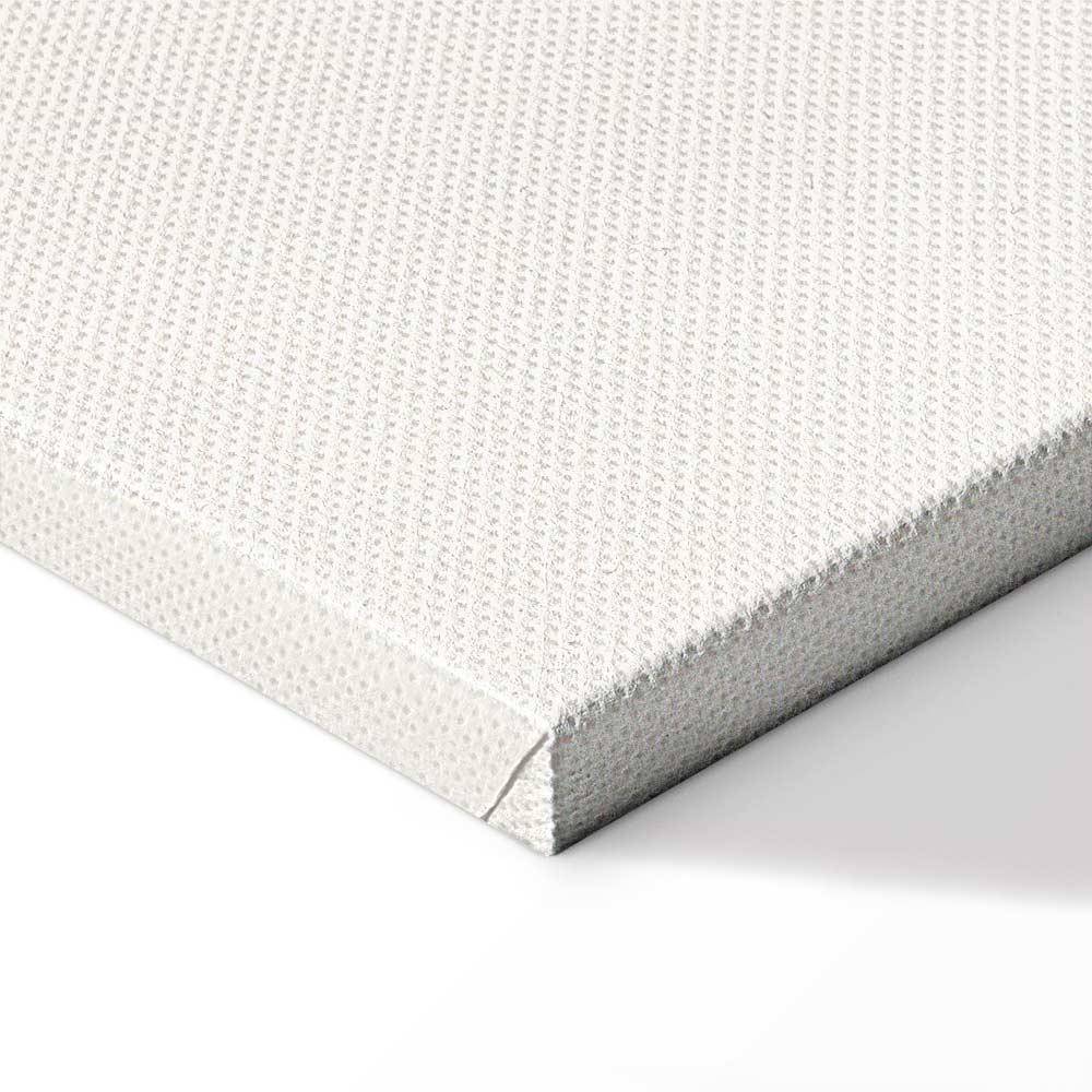 Leinwandbild - Badminton Shuttlecock on an Orange Circle Background