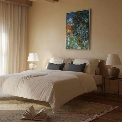 Leinwandbild - Vincent Van Gogh – The Garden of Dr Gachet in Auvers