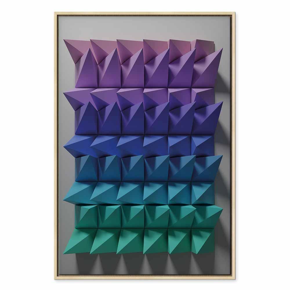 Leinwandbild - Uniform Motion (1 Part) Vertical