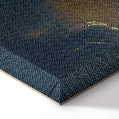 Leinwandbild - Sun and Shadows: A Theatrical Display of Nature High Above the Earth