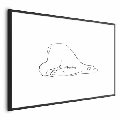 Poster - Lazy Bear