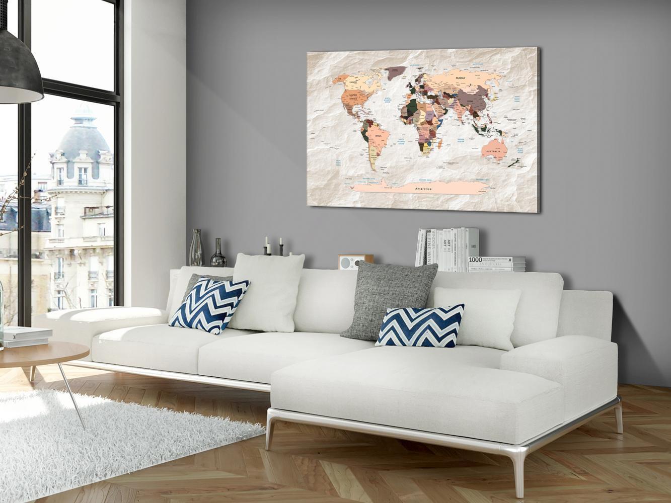 Korkbild - Stony Oceans Artgeist