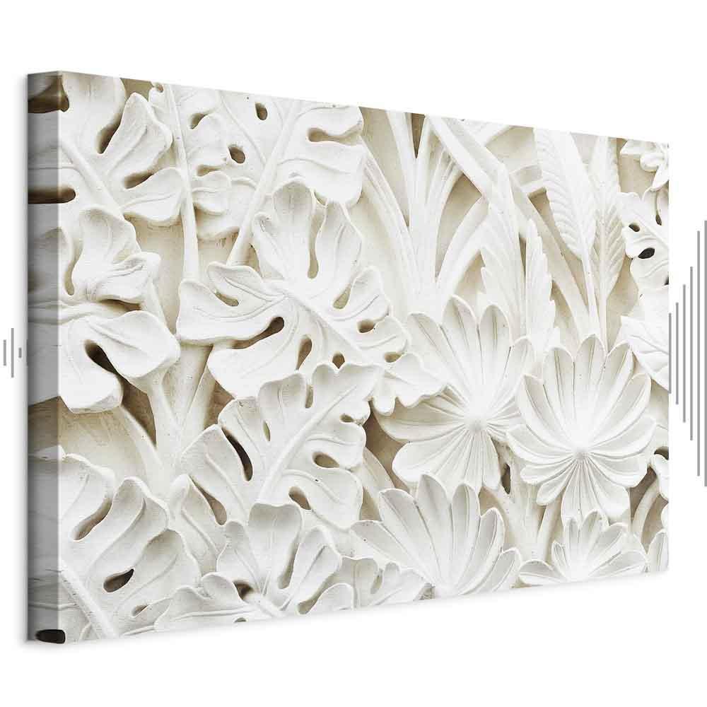 Leinwandbild - Ceramic Leaves (1 Part) Wide
