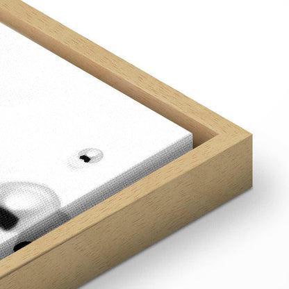 Leinwandbild - Enchanted in the Frost (1 Part) Vertical