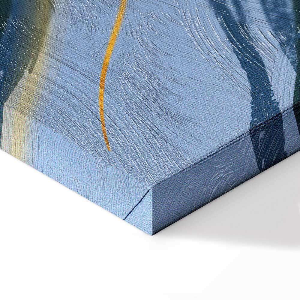 Leinwandbild - Rhythmic Auroras (1 Part) Vertical