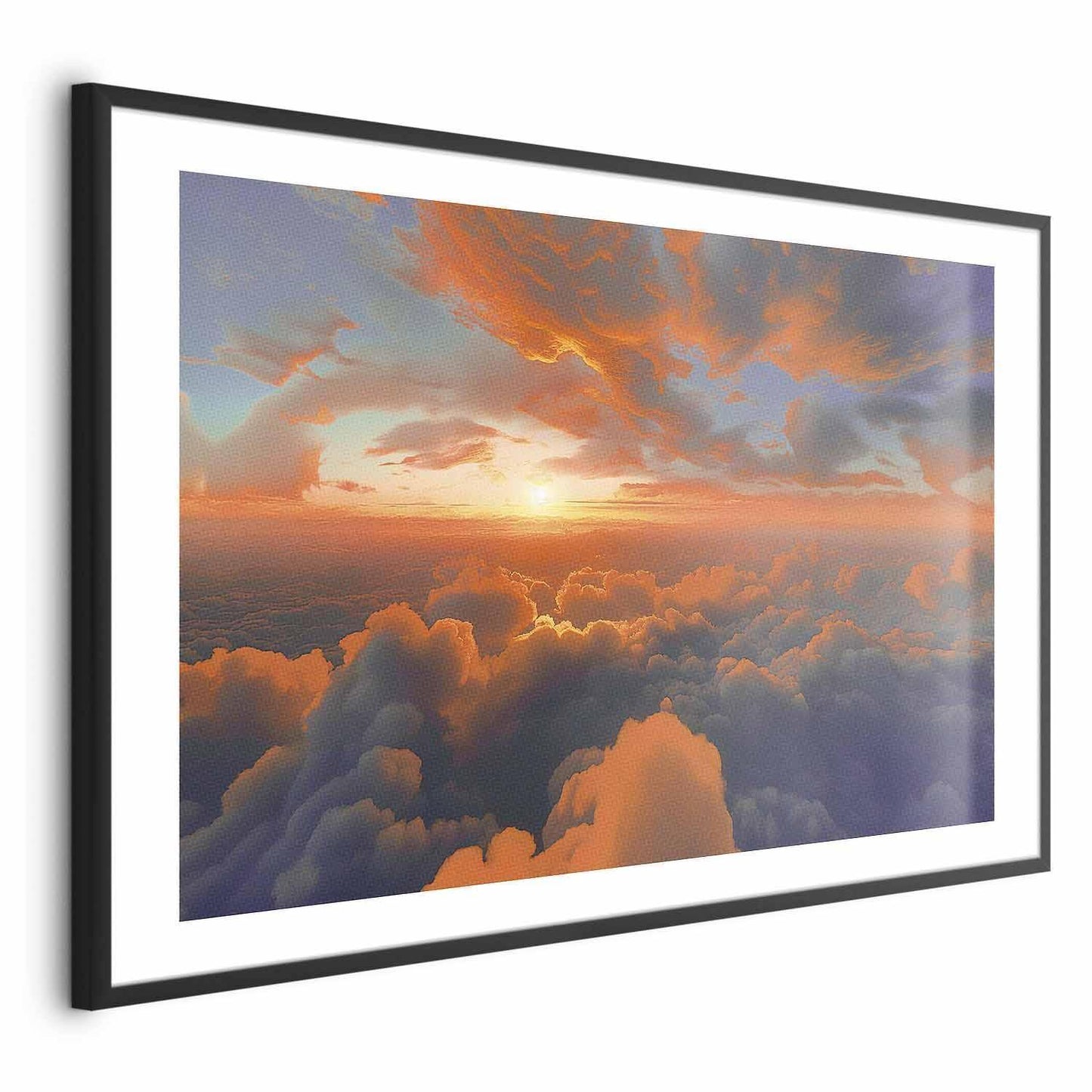 Poster - When Dawn Tickles the Clouds: A Color Show on the Morning Sky Artgeist