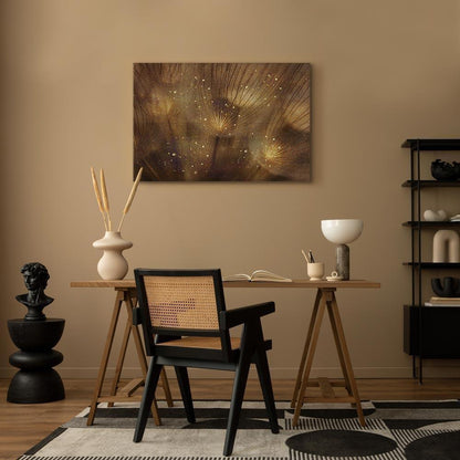 Leinwandbild - Golden Dandelions (1 Part) Wide