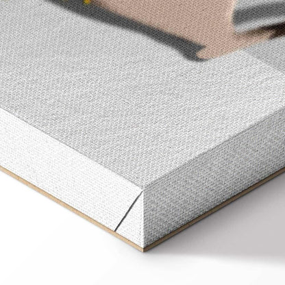 Leinwandbild - Gourmand Raccoon (1 Part) Vertical