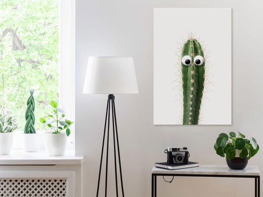 Leinwandbild - Live Cactus (1 Part) Vertical