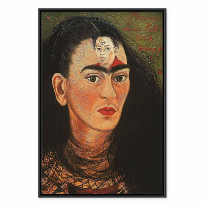 Leinwandbild - Frida Kahlo – Diego and I