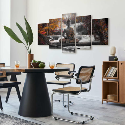 Leinwandbild - Autumn Buddha