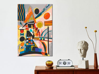Kunstset – Kandinsky Swinging (Malen nach Zahlen)