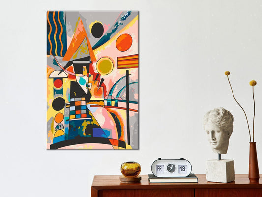 Kunstset – Kandinsky Swinging (Malen nach Zahlen)
