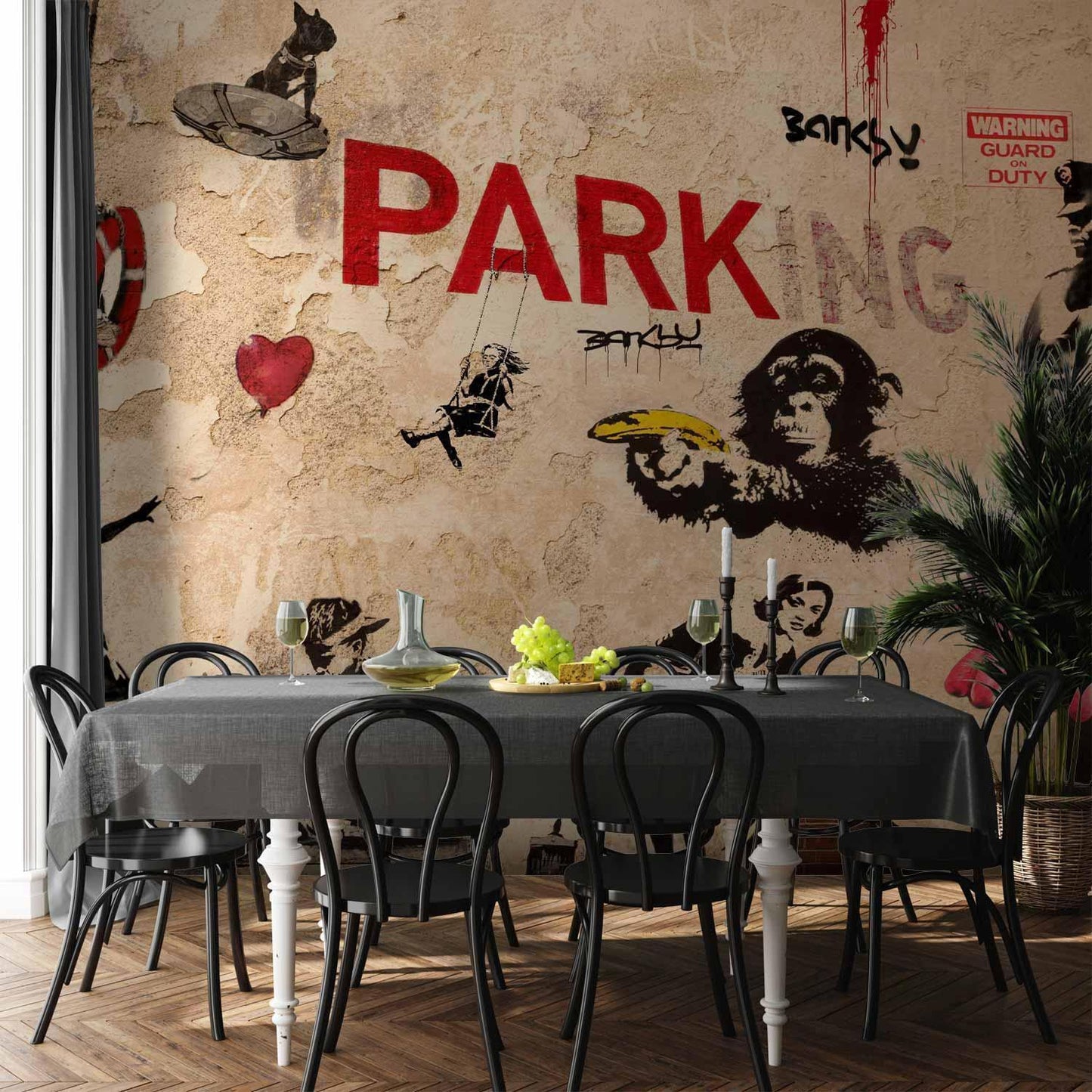 Fototapete - [Banksy] Range of Variety Artgeist
