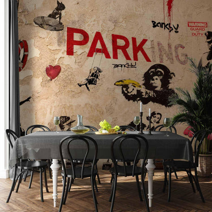 Fototapete - [Banksy] Range of Variety Artgeist