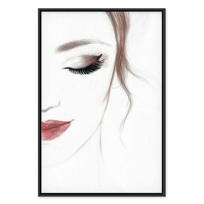 Leinwandbild - Delicate Beauty (1 Part) Vertical