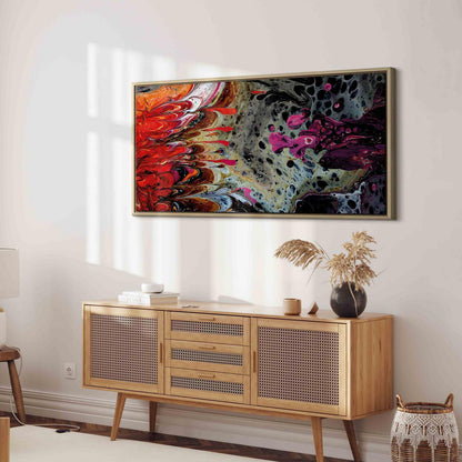 Leinwandbild - Paint Fusion (1 Part) Wide