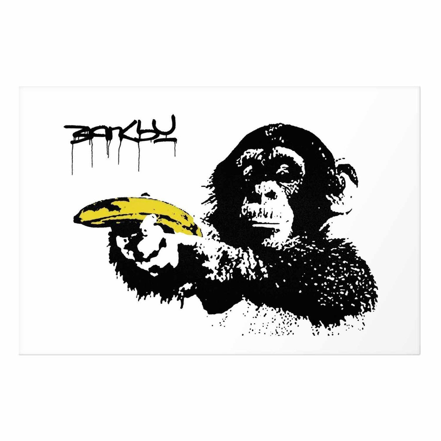 Poster - Banksy: Monkey with a Banana