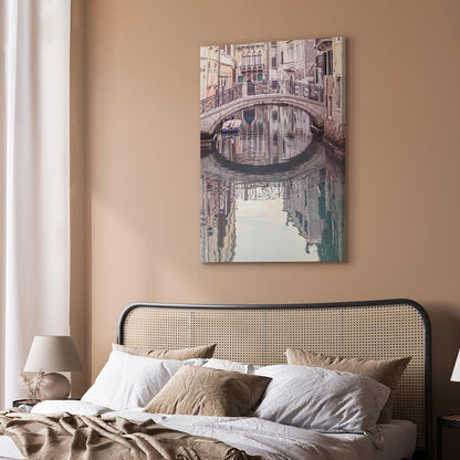 Leinwandbild - Noon in Venice (1 Part) Vertical