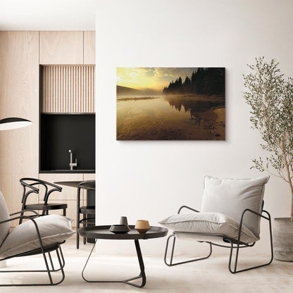 Leinwandbild - Autumn Evening (1 Part) Wide